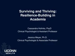 Resilience Building in Academia: Strategies for Thriving