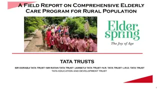 Enhancing Elderly Care Programs in Rural Areas