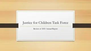 Improving Child Welfare System in Maine: Justice for Children Task Force Review