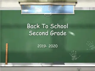 Second Grade School Program Overview 2019-2020