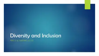Promoting Diversity and Inclusion in the Workplace