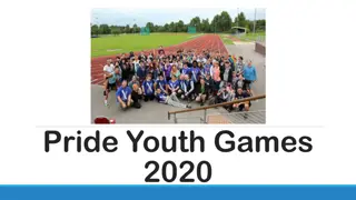 Pride Youth Games 2020: Inclusive Sports & Activities for LGBTI Youth