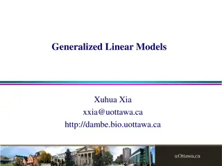Logistic Regression for Generalized Linear Models