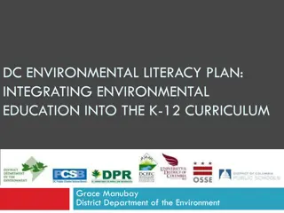 Integrating Environmental Education for K-12 Wellness