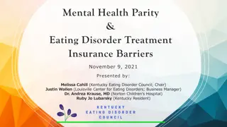 Mental Health Parity & Eating Disorder Treatment Insurance Barriers