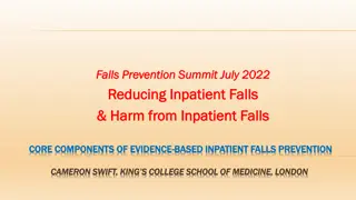 Falls Prevention Summit 2022: Evidence-Based Strategies for Reducing Inpatient Falls