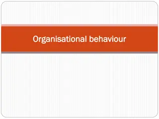 Organisational Behaviour: People, Structure, Technology