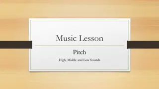Explore High, Middle, and Low Sounds in Music