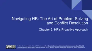 HR's Proactive Conflict Resolution Strategies