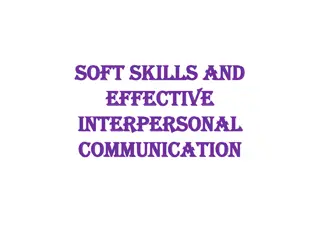 Effective Interpersonal Communication and Soft Skills Guide