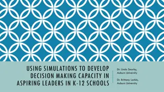 Developing Decision-Making Skills Through Simulations in K-12 Leadership