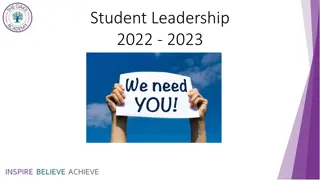 Empowering Student Leaders for Positive Change