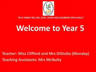 Holy Family School Year 5: Welcome to a Year of Growth and Independence