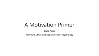 Extrinsic and Intrinsic Motivators