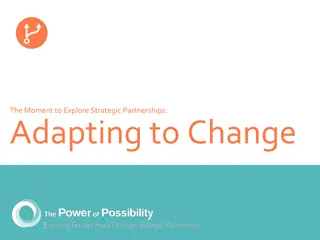 Exploring Strategic Partnerships: Navigating Organizational Change