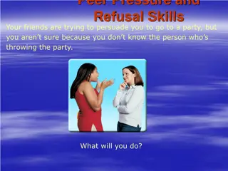 Positive and Negative Peer Pressure - Understanding and Resisting Influence