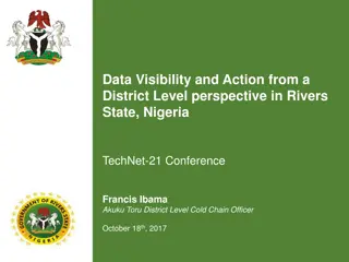 Enhancing Immunization Data Visibility and Action at District Level in Rivers State, Nigeria
