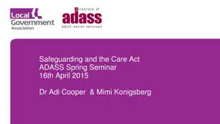 Key Principles and Best Practices in Safeguarding and Care Act Implementation