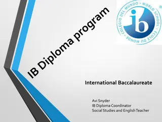International Baccalaureate (IB) Diploma Program