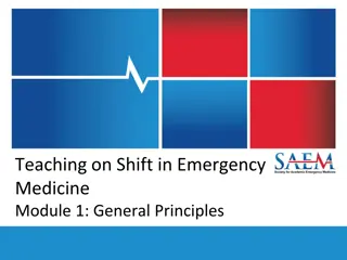 Teaching Emergency Medicine: Adult Learning Principles & RIME Framework