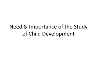 Importance of Child Development Studies for Parents and Teachers