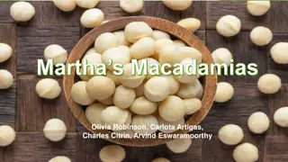 Martha's Macadamias: Sustainable Vegan Milk Brand Overview