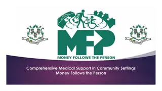 Comprehensive Medical Support in Community Settings - Money Follows the Person Program Details