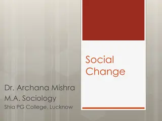 Social Change: Definition, Characteristics, and Processes