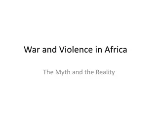War and Violence in Africa: Unveiling the Truth