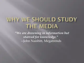 Media Literacy Course for Grades 11-12: Analyzing & Creating Media Content