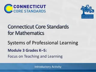 Teaching and Learning Framework with UDL in Connecticut