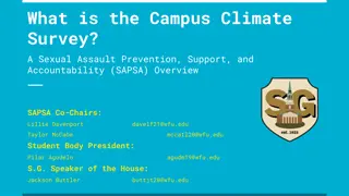 Wake Forest Campus Climate Survey & SAPSA Overview