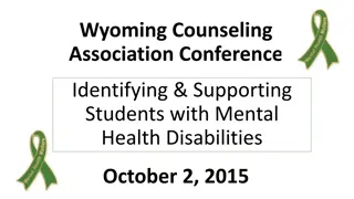 Supporting Students with Mental Health Disabilities: Challenges and Solutions