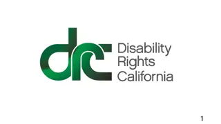 Advancing Disability Rights and Dignity: DRC Mission Overview