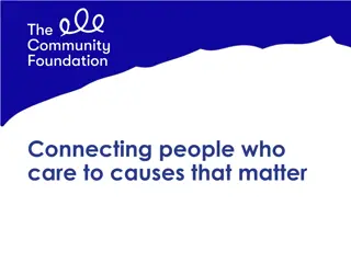 Connecting People Who Care to Causes That Matter - Shifting the Power for Gender Justice