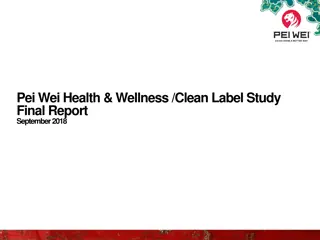 Pei Wei Clean Ingredients Study Insights