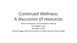 Wellness Initiatives in Higher Education Settings