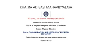 Comprehensive Overview of Physical Education: Definition, Meaning, and Scope