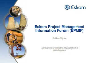 Scheduling Challenges in Global Projects - Learnings and Solutions
