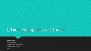 Chief Happiness Officer Role in HR: Responsibilities, Skills, and Job Description