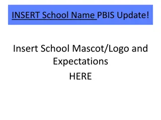Improving PBIS Implementation: Data Updates & Goal Setting