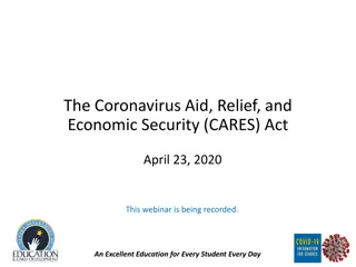 Key Highlights of CARES Act Funding for Education Stabilization