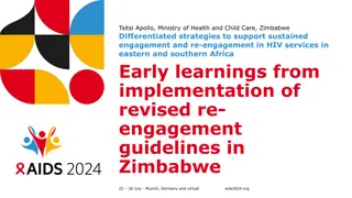 Innovative Strategies for HIV Care Re-engagement in Zimbabwe
