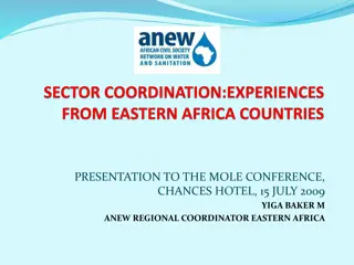 Enhancing Civil Society's Role in Water Sector Coordination