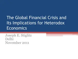 The Global Financial Crisis through Heterodox Economics