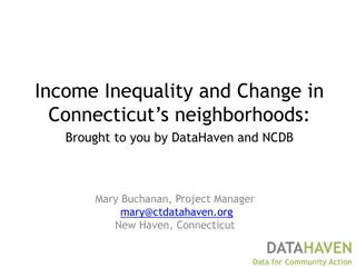 Income Inequality & Change in Connecticut's Neighborhoods