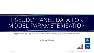 Dynamic Microsimulation Modelling: NIESR Parameterisation Study