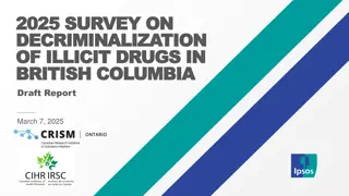 Survey Findings on Decriminalization of Illicit Drugs in British Columbia 2025