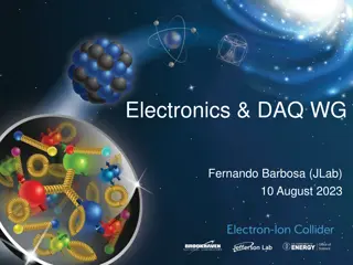 Update on Electronics and DAQ WG Meeting with Latest Developments