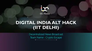 Revolutionizing News Broadcasting with Decentralized Platform - DNB